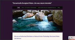 Desktop Screenshot of dynamicallyenergizedwater.com